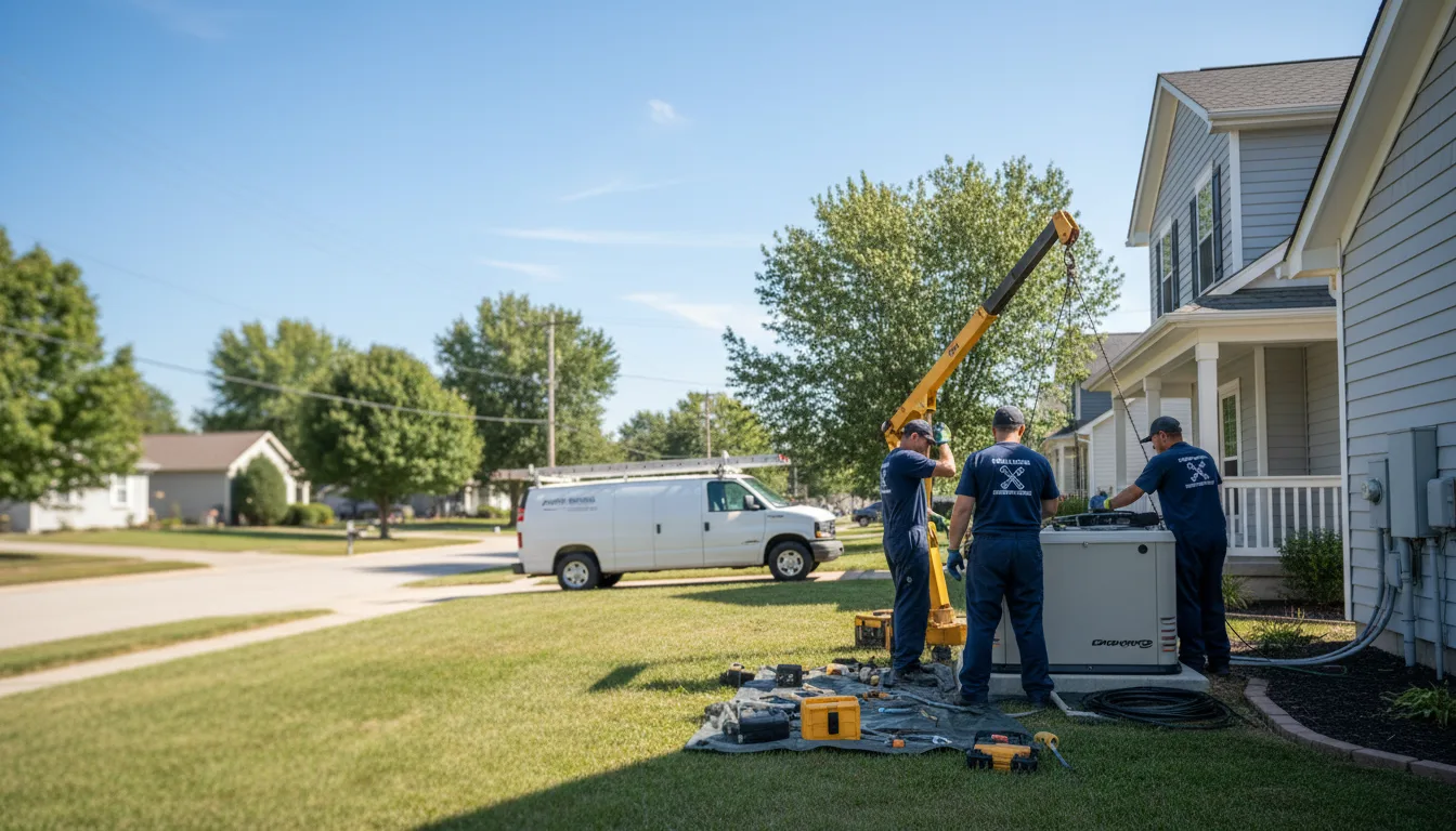 Generator Installation in Libertyville, IA near me